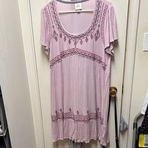 Knox Rose purple/Pink Geometric dress